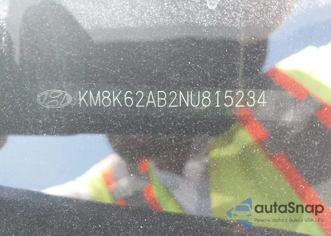 2022 Hyundai Kona Sel из США, поврежденный, VIN KM8K62AB2NU815234